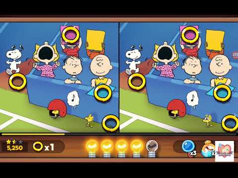 Snoopy Spot the Difference | Levels 111 to 120 | GiftOurPrecious.com