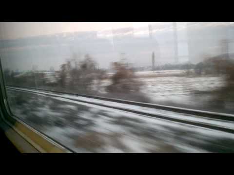 Inceput de iarna intre Leordeni si Calinesti (linia 901 judetul Arges)