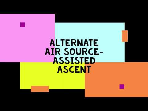 Alternate air source assisted ascent