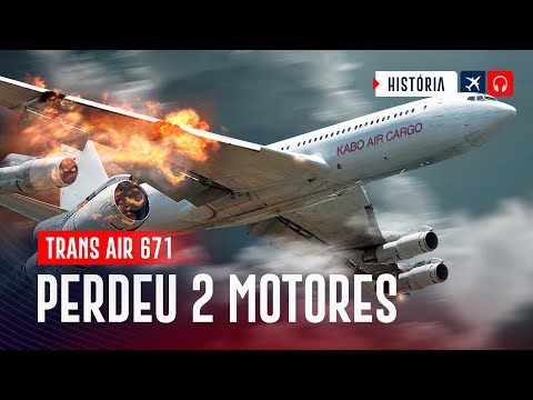 Os dois motores CAÍRAM da Asa - Transair 671 | EP. 1142