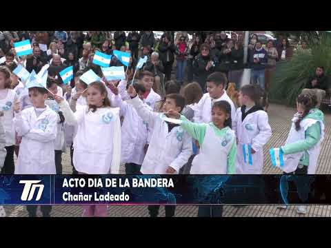 ACTO DÍA DE LA BANDERA EN CHAÑAR LADEADO.