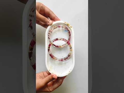 DIY Resin Bangle – Easy & Beautiful! 🎨 #resin  #resinart #resincraft #diy