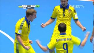 Match 7: Ukraine v Brazil - FIFA Futsal World Cup 2016