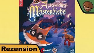 Ausgefuchste Meisterdiebe - Brettspiel - Kinderspiel - Spiel - Review