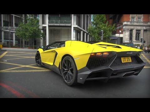 Awesome Supercars in London 2015!