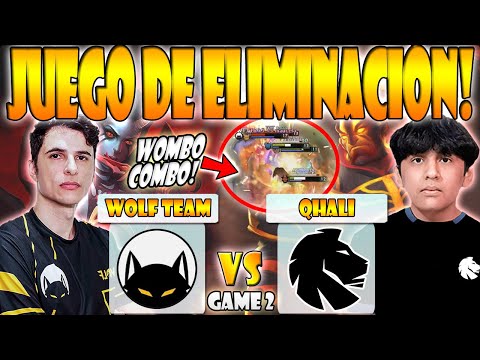 WOLF TEAM VS QHALI BO3[GAME 2]ELIMINACIÓN- HFN-THE INTERNATIONAL 2022:SA QUALIFIER- DOTA 2 PRO