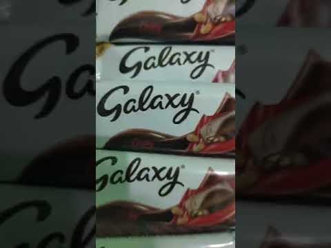 New Galaxy Crispy Composite Chocolate #shorts #galaxy #chocolate