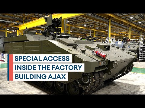 Production lines running hot to build Army's long-awaited Ajax fleet