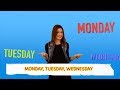 Days Of The Week Learning English Songs Alison