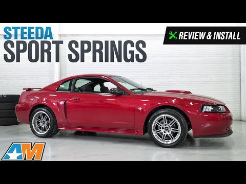 1979-2004 Mustang GT, V6, Mach 1, Cobra Steeda Sport Springs Review & Install