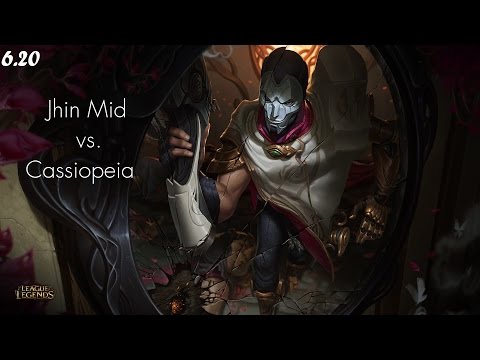 Azír Trump - Jhin vs. Cassiopeia - Mid - Patch 6.20 Gameplay