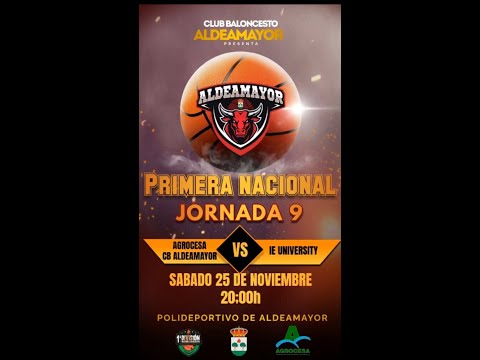 Jornada 9.  AGROCESA C.B. ALDEAMAYOR - IE UNIVERSITY    25/11/2023