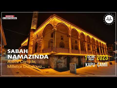 SABAH NAMAZI BULUŞMASI (1 Ocak 2023Tarihi Kapu Camii)