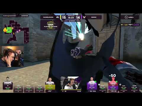 Gamer Legion takes map 2 against Heroic (INSANE!!)