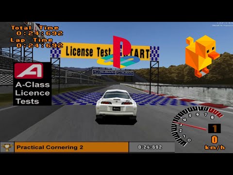 Gran Turismo 1 - License A-2 Gold (Duckstation HD 1080p)