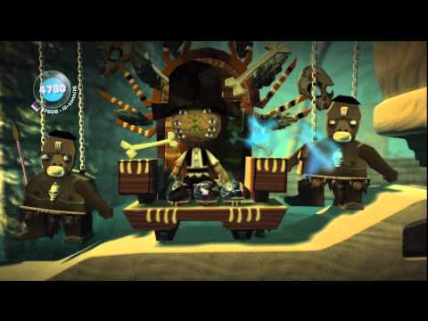 LBP DLC (720p HD) Walkthrough Part 15 - P.o.t.C. Cursed Bay - Initial & Aced