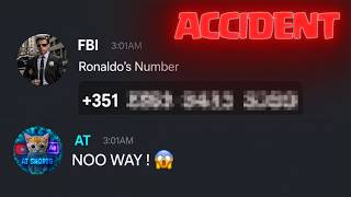 I Accidentally Got Ronaldo's Phone Number...