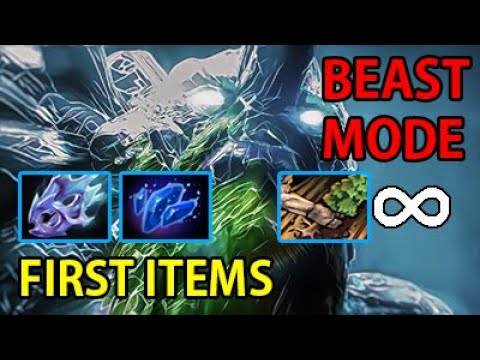 MOON SHARD First Item Tiny HC BEAST MODE Tree Grab NO LIMIT Dota 2