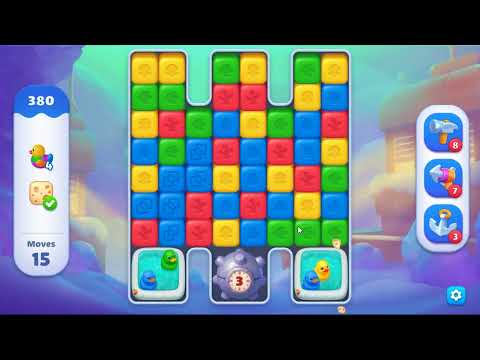 Fishdom Blast Level 380 - NO BOOSTERS GAMEPLAY 🐠 | SKILLGAMING ✔️