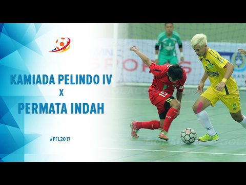 Kamiada Pelindo IV Vs Permata Indah FC Manokwari - Highlight Pro Futsal League 2017