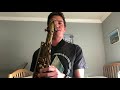 Jack Peacock Tenor Sax Transcription, Where Are You, Dexter Gordon