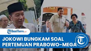 Enggan Komentari Pertemuan Prabowo dan Megawati, Jokowi Pilih Bungkam dan Hanya Ucapkan Terima Kasih