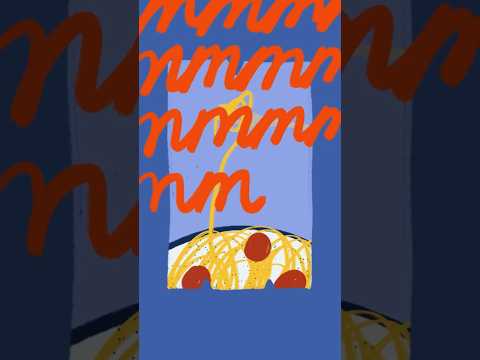 Letter M frame snimation #graphicdesign #36daysoftype #procreateanimation type challenge pasta