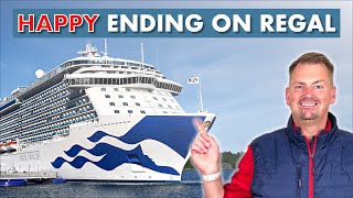 Happy ending to British Isles cruise on Regal Princess