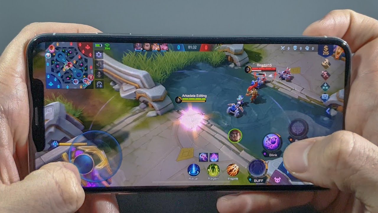 Iphone XS Max Mobile Legends 60fps Test