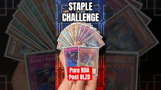 PURE Red Dragon Archfiend vs. STAPLE CHALLENGE #yugioh #tcg #challenge