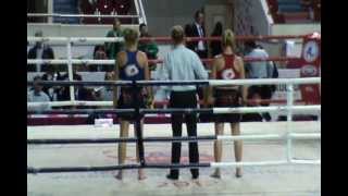 WORLD MUAYTHAI CHAMPIONSHIP 2012. VALENTINA SHEVCHENKO. PERU VS POLAND