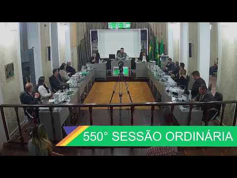 550° SESSÃO ORDINÁRIA 07/05/2026