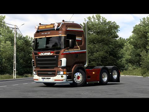 ETS2 1.46 Scania RJL Tornerud Skin Brasov ( RO ) - Bucharest ( RO )