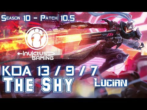 IG The Shy LUCIAN vs RENEKTON Top - Patch 10.5 KR Ranked