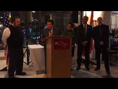 Discorso del presidente onorario della Giostra cavalleresca Domenico Taglieri durante la serata di