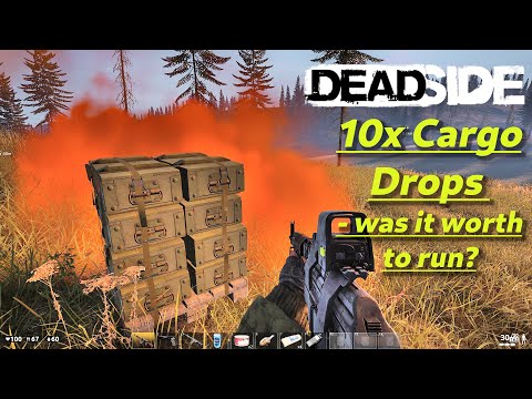 DEADSIDE Gameplay - 10x Air Cargo Drops - Was It Worth To Run? (PC 4K UHD 2160p 60fps) 2020
