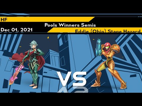 [Smash Ultimate] Xeno226 (Pools Winners Semis) - HF vs Eddie (Ohio)  Stage Hazard