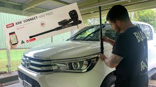 INSTALLING GME UHF ON N80 HILUX!