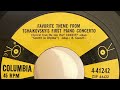 Ray Conniff: Favorite Theme From Tchaikovsky’s First Piano Concerto | Schubert’s Serenade (1958)