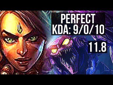 NIDALEE vs SKARNER (JUNGLE) | 9/0/10, 70% winrate, Legendary | EUW Master | v11.8