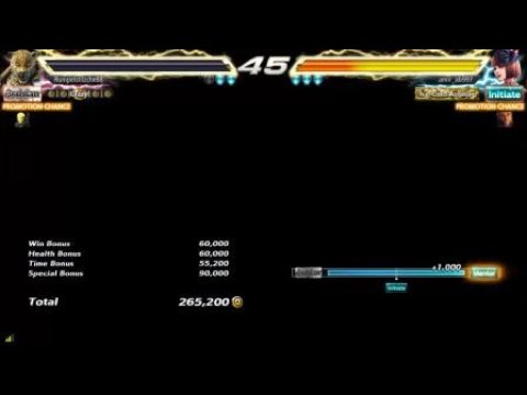 Tekken 7 online Anna vs King match