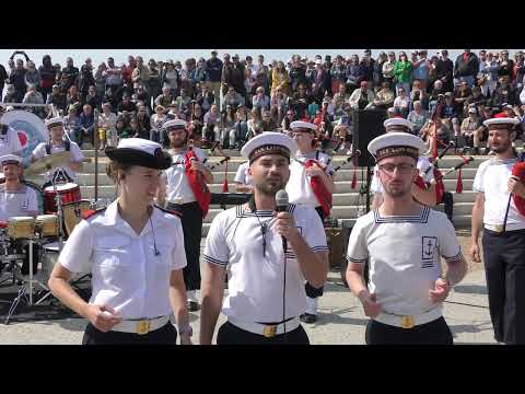 Fécamp 5 grand' escale Vendredi le Bagad de Lann Bihoué