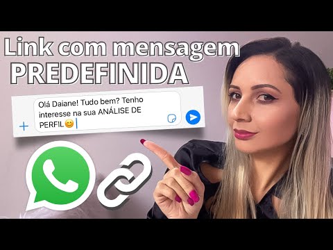 Vídeo: Gerar link WhatsApp com mensagem: perguntas