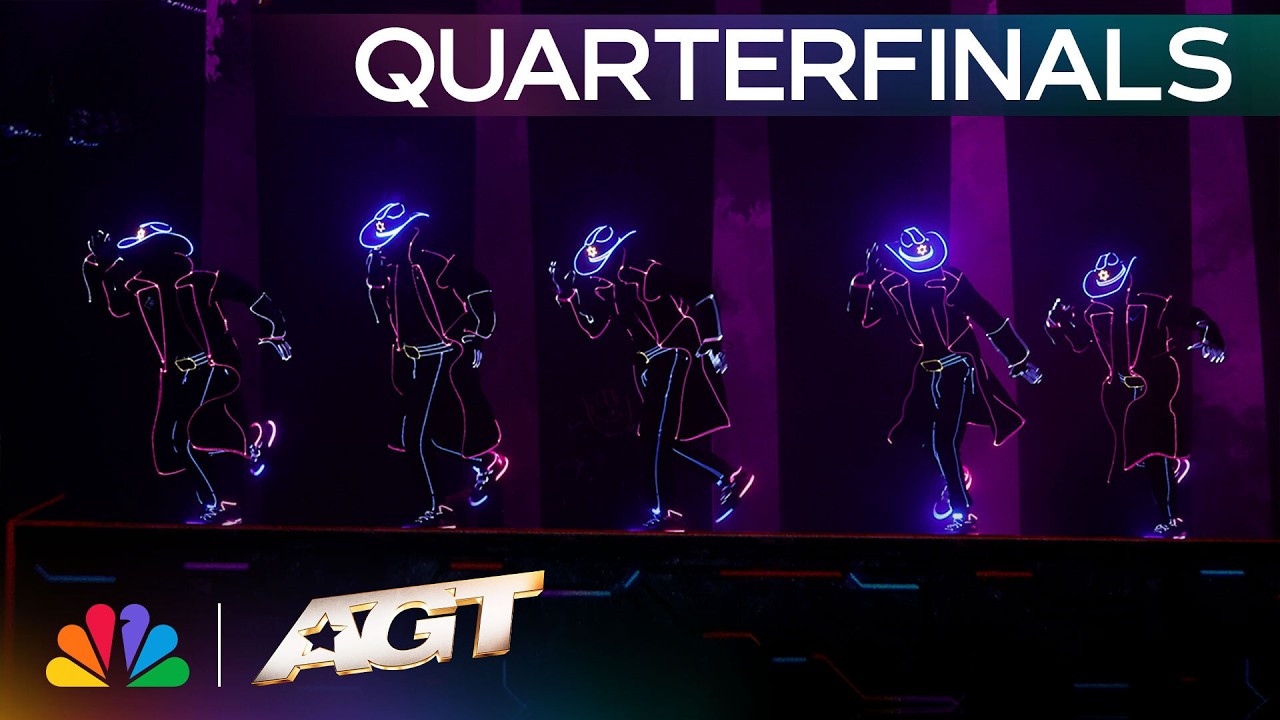 Royal Lasers Goes Intergalactic With Their GOLDEN BUZZER Dance! | Quarterfinals | AGT 2026 thumbnail