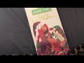 Sesame Street Elmo Saves Christmas VHS Unboxing