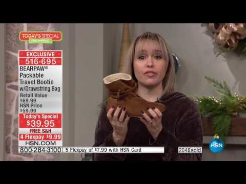 HSN | BEARPAW Footwear 12.01.2016 - 12 AM