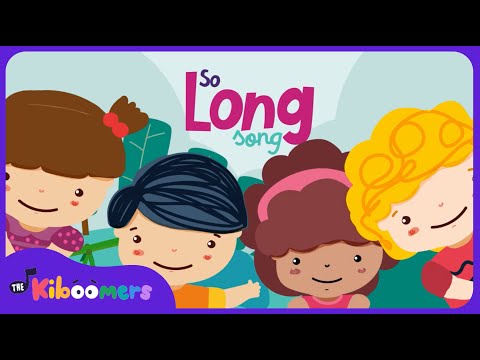 Goodbye, So Long - The Kiboomers Preschool Songs for Circle Time | Bye-Bye Song