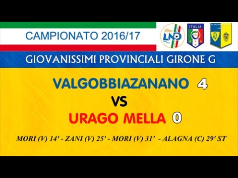 Valgobbiazanano - Urago Mella 4-0