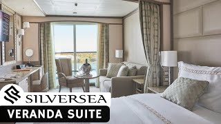 Silver Shadow | Veranda Suite Walkthrough Tour & Review | Silversea Cruises | 4K | 2025