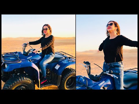 Riding Quad Bike in Dubai | Desert Safari | FalakZeb Khan